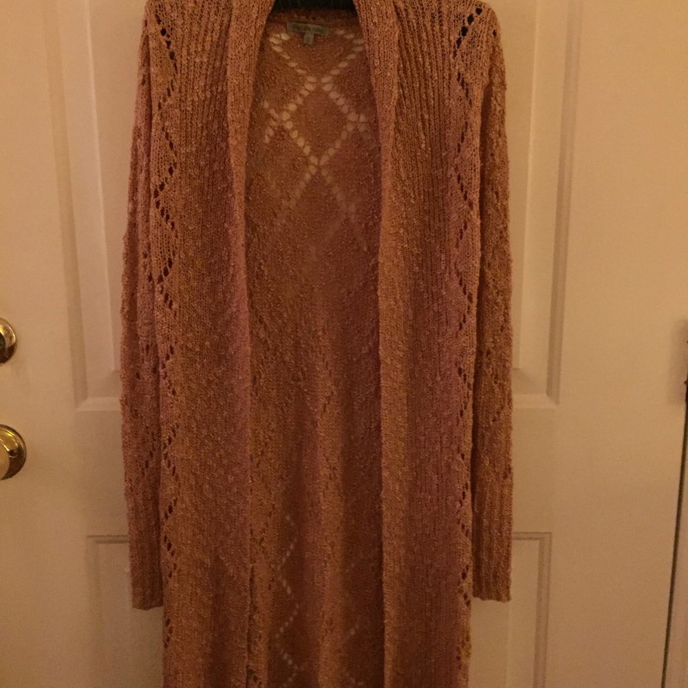 Charlotte Russe open weave cardigan